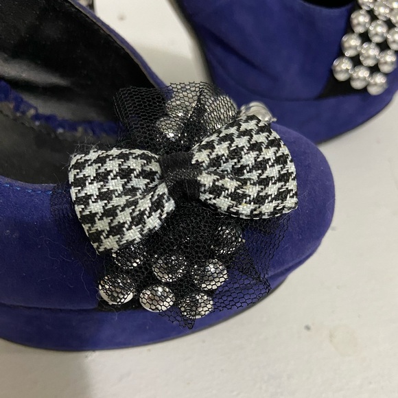 Ladies Betty Page platform shoes - Picture 5 of 5